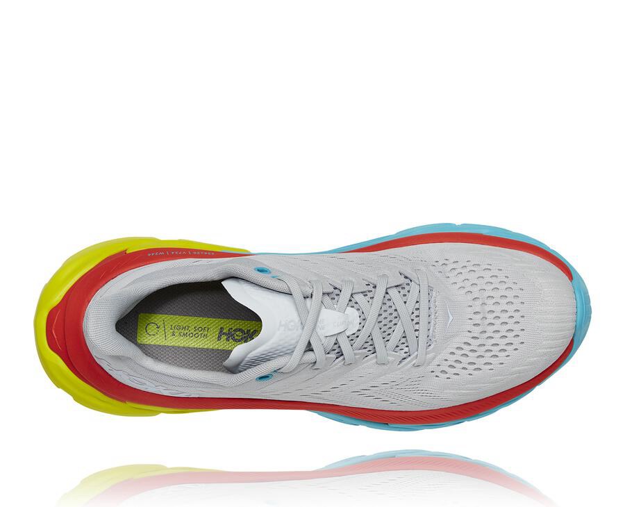 Tenis Hoka One One Hombre Grises - Clifton Edge - ZQSM03415